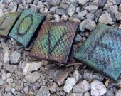 Mixed Media Set of 4 "L.O.V.E."