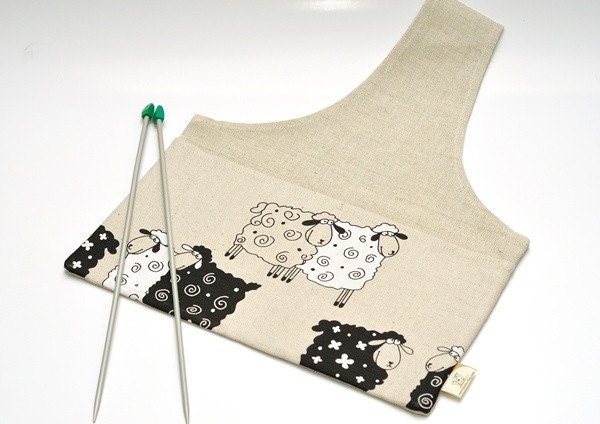 Large Knitter Project Bag SHEEP.