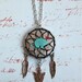 Bear Dream Catcher Necklace