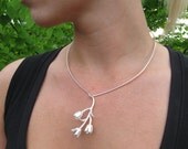 Shy Susan Blooming Sterling Silver Necklace