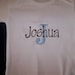 Personalized/Embroidered Monogrammed Baby Bodysuit--LONG SLEEVE