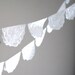 Paper Lace Garland - 10 feet long