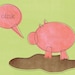 5x7 Pig Nursery Print // Nursery Decor