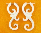 SALE - Bone Earrings - Ma'ayan Curls