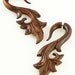 SALE - Sarafina Curls - Wood Fake gauges Brown