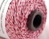 VALENTINE'S DAY -Limited Edition Peppermint Red, White & Pink Twisted Bakers Twine String for crafting, gift wrapping, packaging - 240 yards