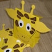Giraffe Treat Sacks - Jungle Zoo Safari Theme Birthday Party Favor Bags by jettabees on Etsy