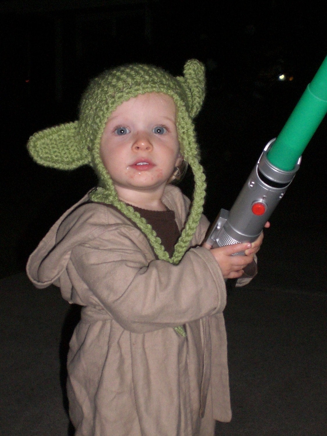 Yoda hat for baby, child or adult