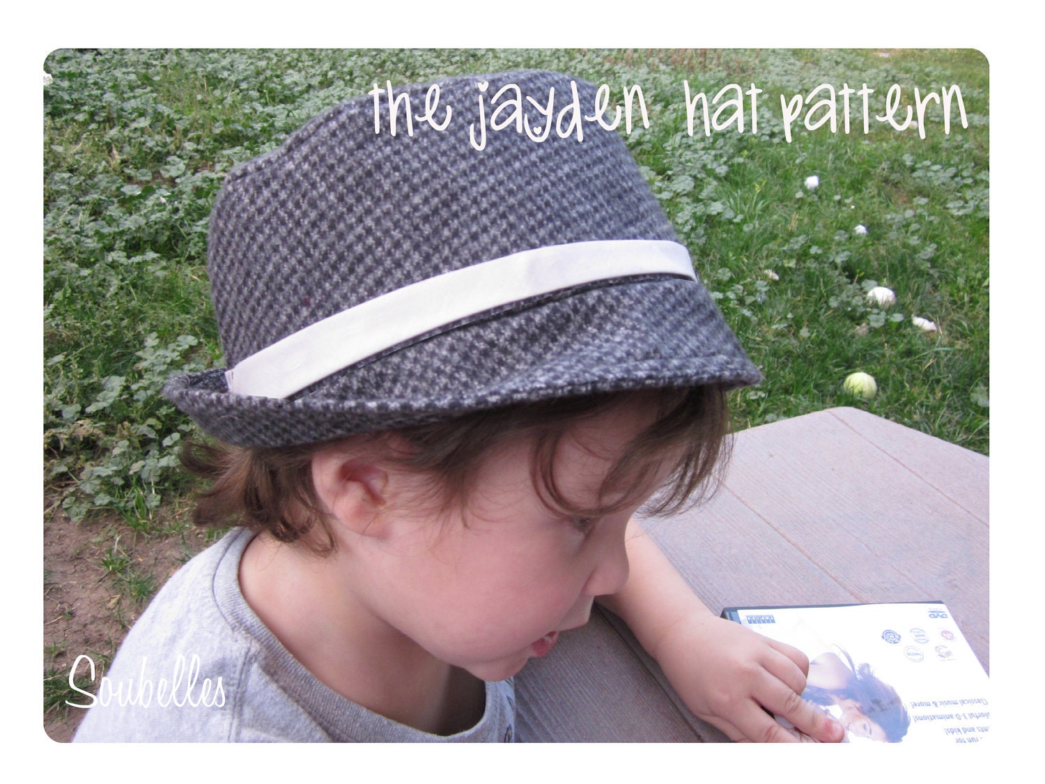 Sewing pattern  -Fedora -  The Jayden Hat
