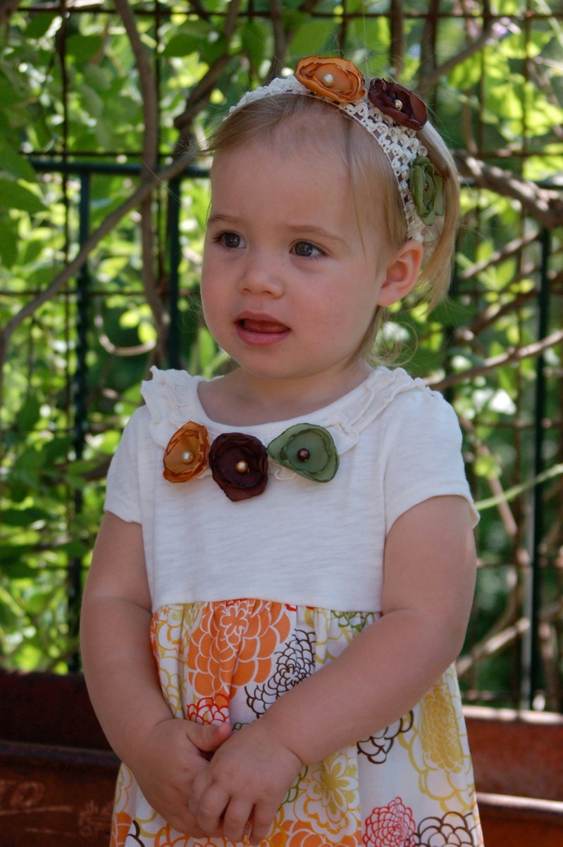 Sale, sz's, 18 mos and 3T, Floral burst tee dress