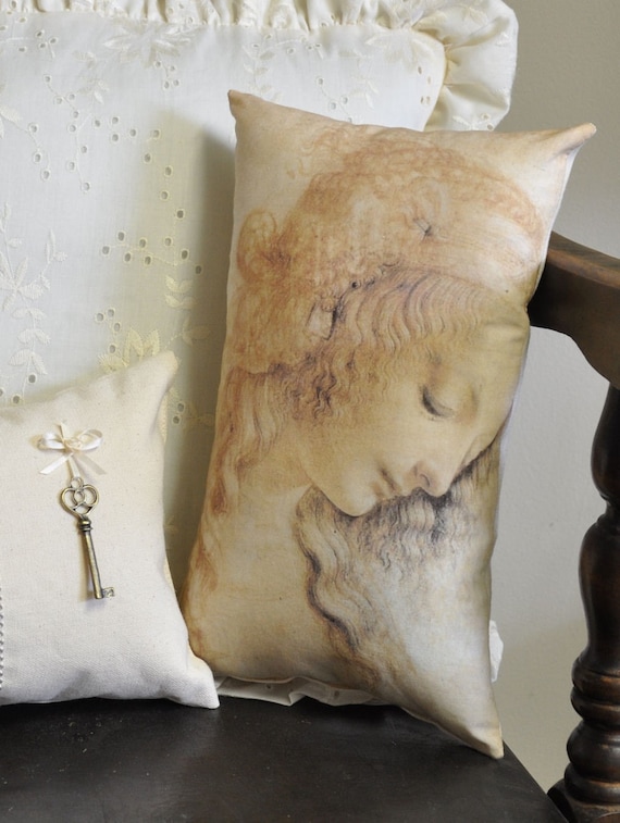 Leonardo DaVinci pillow