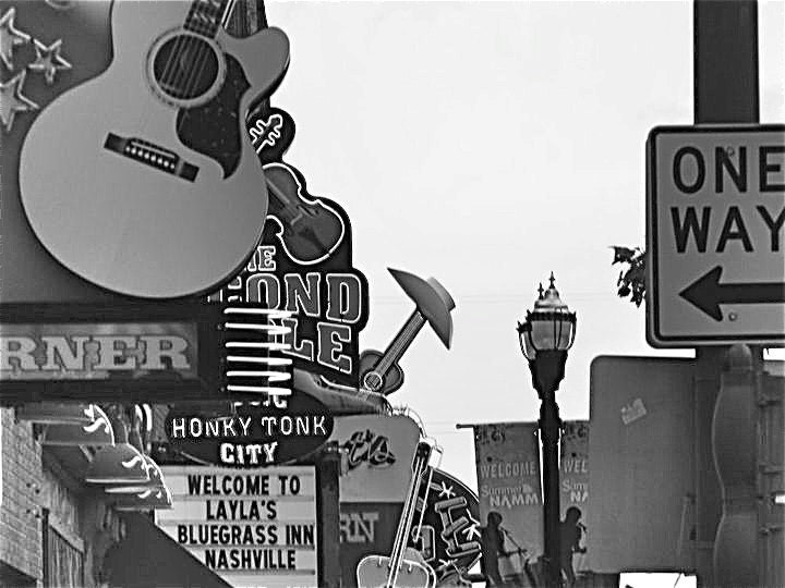 Nashville, Tennessee- Country Music,Rustic- 4" x 6" Original Signed Fine Art Photograph