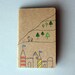 Hand Drawn Pocket Journal Moleskine Cahier Notebook - Billy Goat Castle Fairy Tale