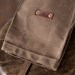 No. 215 Lunch Tote in Dark Khaki Waxed Canvas