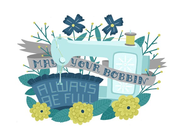 Art Print - Full Bobbin
