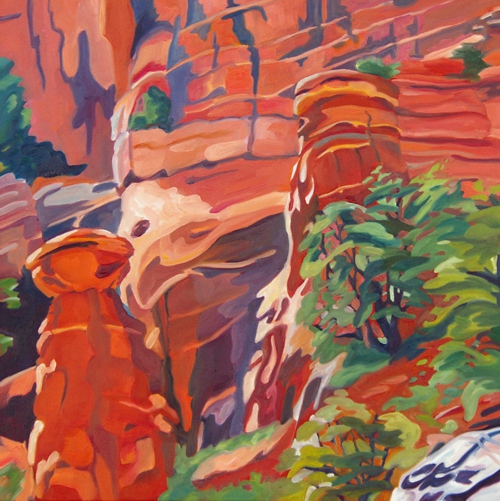 Sedona Red Rocks Original Landscape Oil Painting