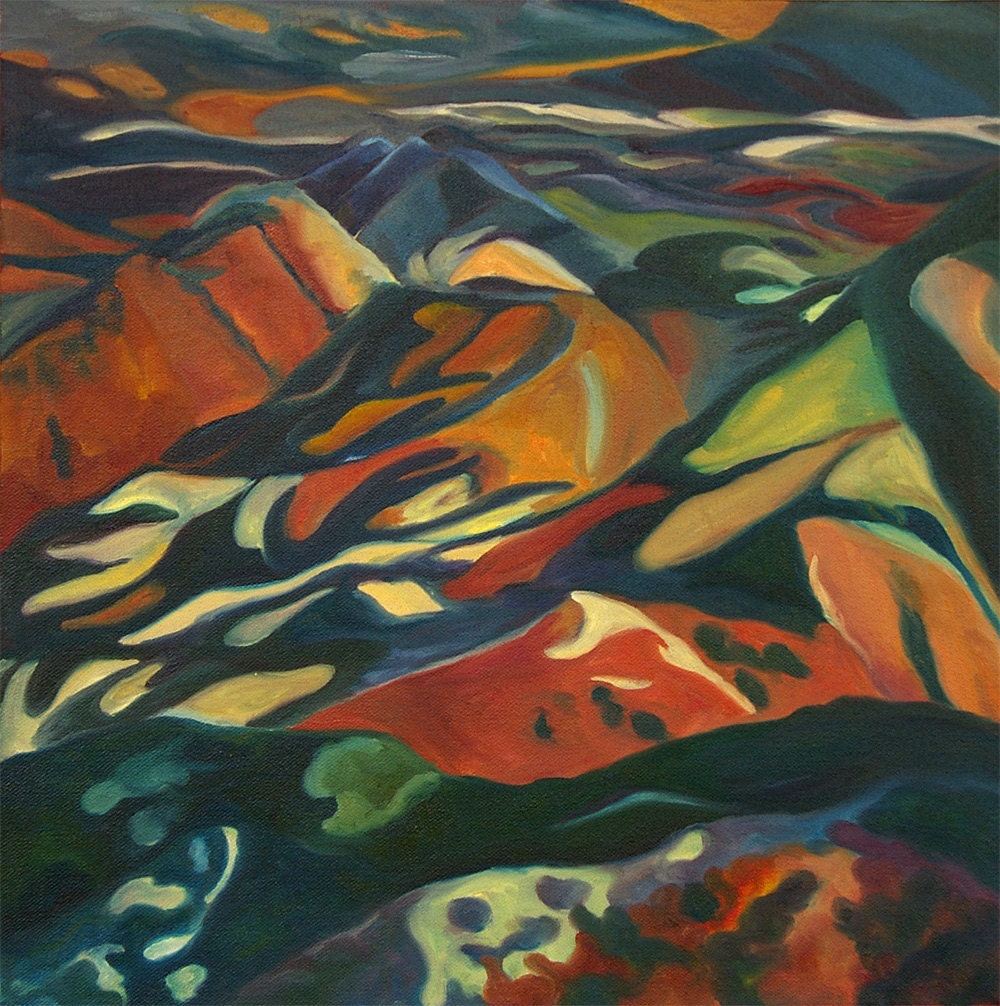 Into the Mystic, Mt. Lemon Arizona Fine Art Painting