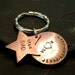 Star Dad/Grandpa/Uncle Copper Keychain