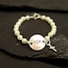 Sweet Pearls - Initial Sterling and Pearl Bracelet -Baptism/Communion/Confirmation