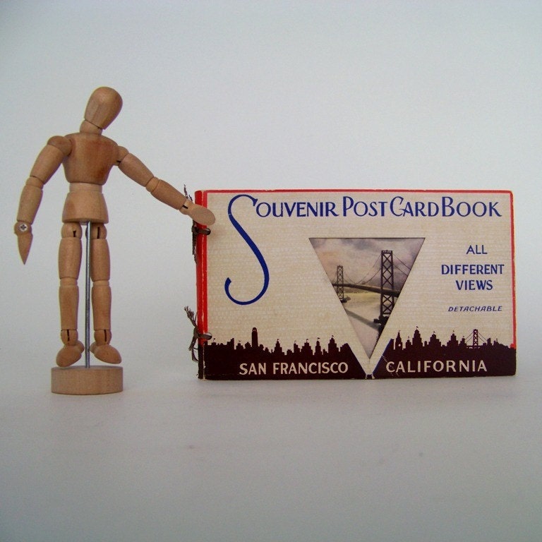 San Francisco Postcard Book