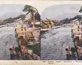 Japan Stereoview Card from Late 1800s-086