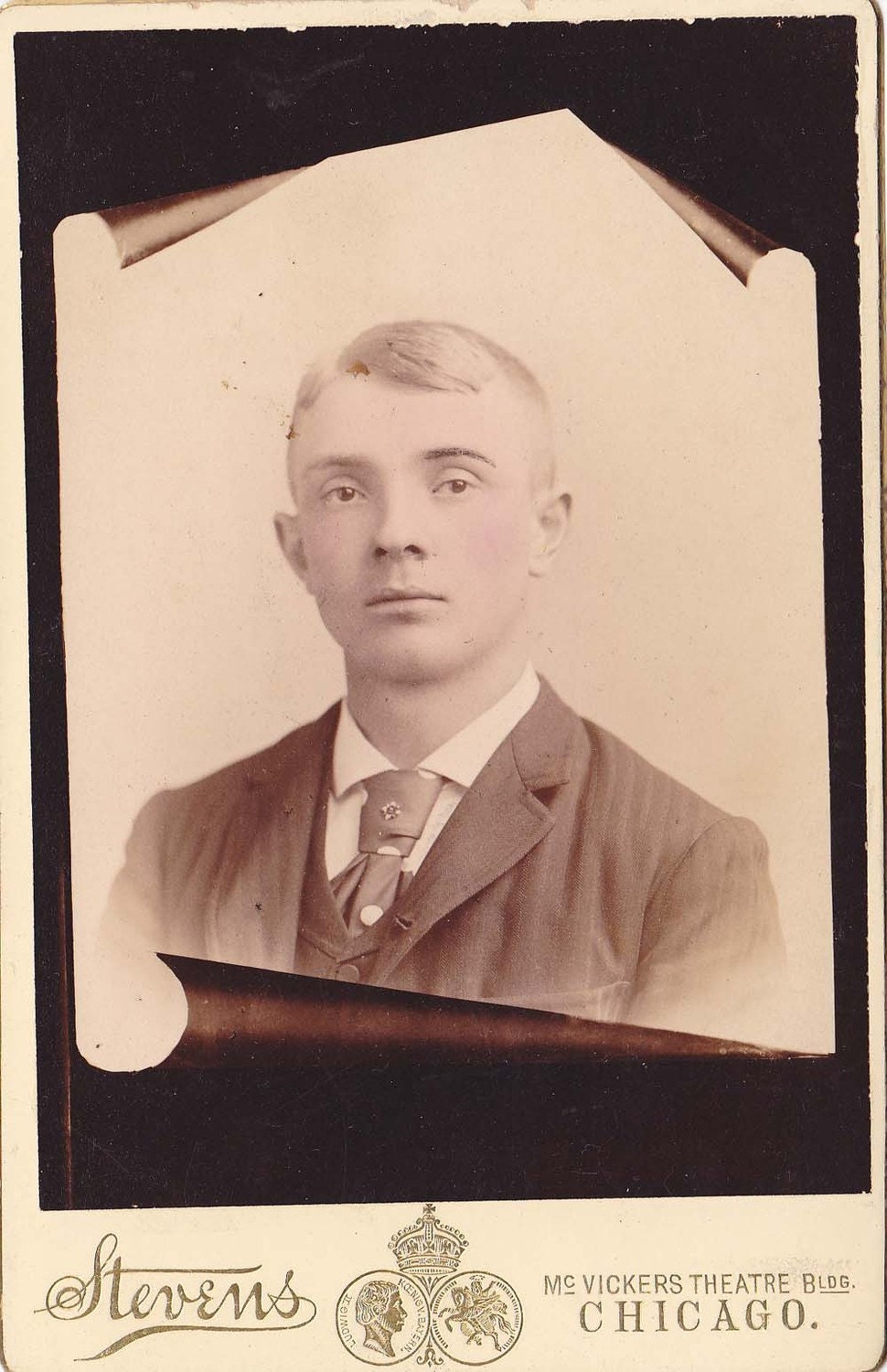 Wonderful Antique Cabinet Card from the Late 1800s-167