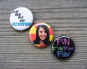 Rebecca Black - Choose One  - Meme - 1 inch Pin Back Button