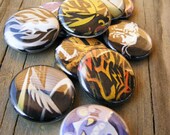 Your Choice of 10 - The World Ends With You - 1 inch Pinback Buttons