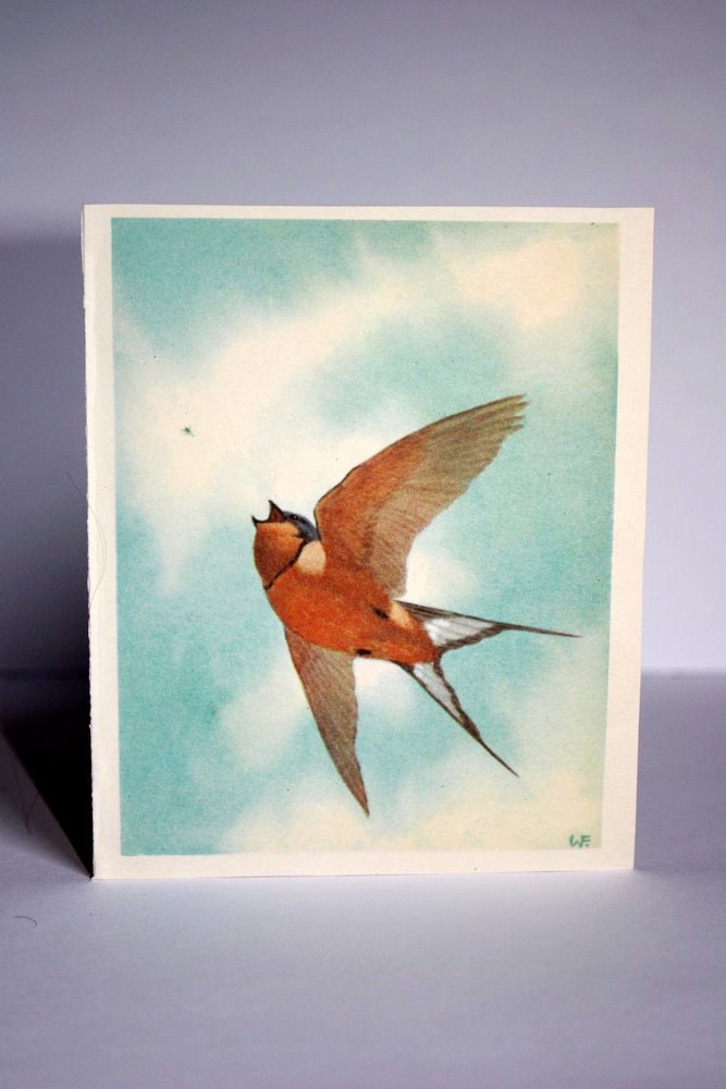 Stationery set made from a vintage book - 6 notecards, envelopes and seals