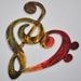 Musicality Wooden heART -Rasta, Expressive Art wall decor for Dorm, kitchen, Kids room, family room wall art