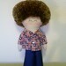 Meet Brian - Hand Made Rag Doll 12 Inches Tall