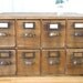 Reserved for Jesse - Early 1900s Hardware Store Wooden Cabinet