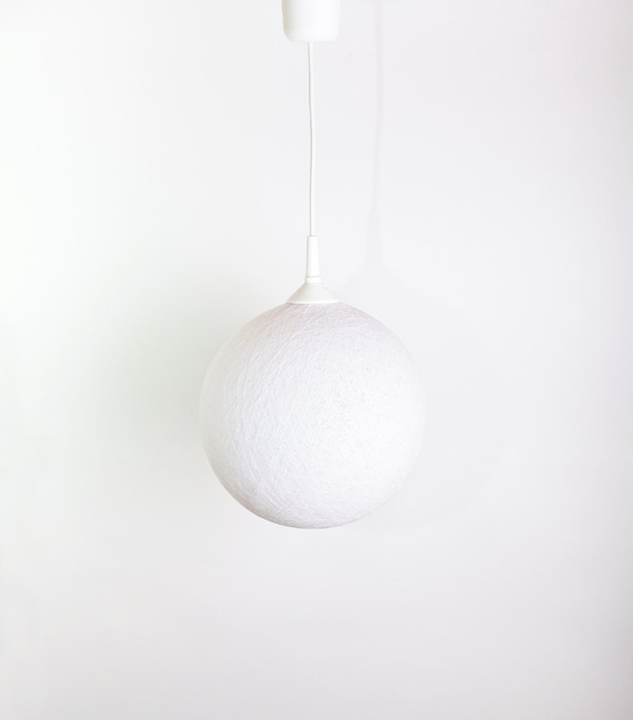Handmade lamp, lighting, pendant light, hanging lamp, lamp shade, lamp Contemporary design Egg white