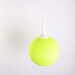 Handmade lamp, lamp shade, pendant light, hanging lamp, lamp interior accent Neon Lime Yellow by FiligreeCreations on Etsy