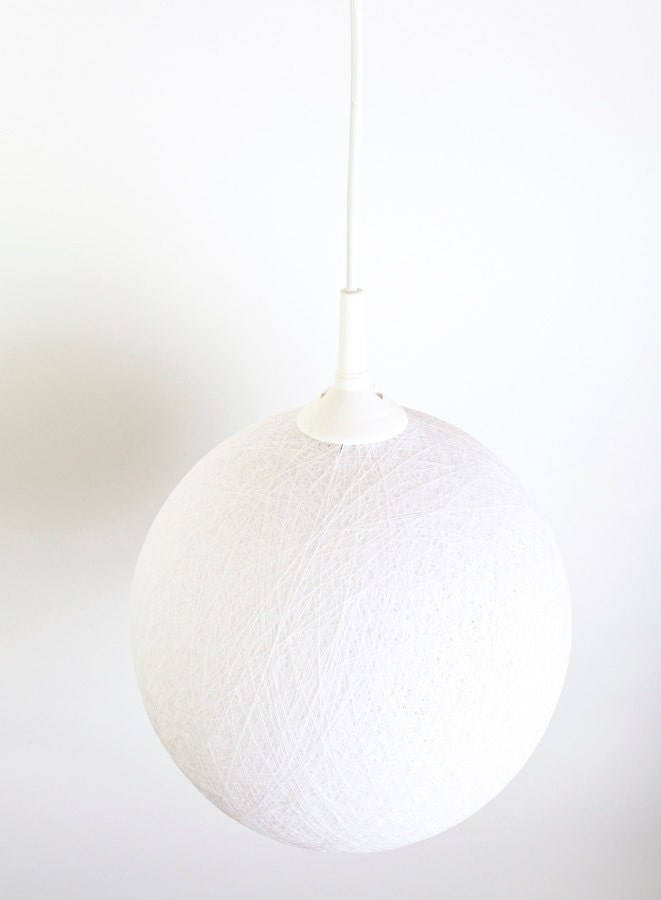 Handmade lamp, lighting, pendant light, hanging lamp, lamp shade, lamp Contemporary design Egg white