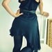 Racer Back Ruffled Long T-shirt/Dress