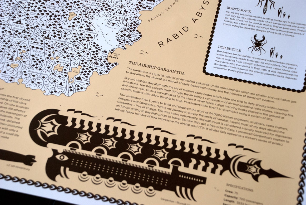 Rynaga Explorer's Map