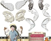 Wings Digital Scrapbook Embellishments - Clip Art for ATC, Collage & Scrapbooking (Valentine) Il_170x135