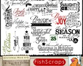 Quotes & Sayings for the Holidays (Christmas 2) Word Art Scrapbooking Titles for crafting and cards Il_170x135