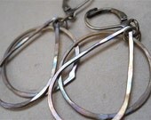 OXIDIZED Brass HOOP di DOOP Earrings