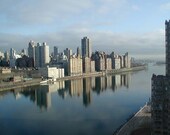 New York Photography-Signed Print-Skyline Reflection