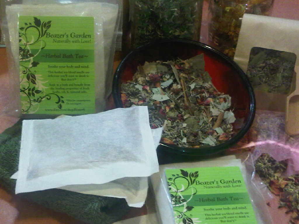 Herbal Bath Tea- Bags or Loose tea- Herbal Bath Soak- Refreshing Facial Steam