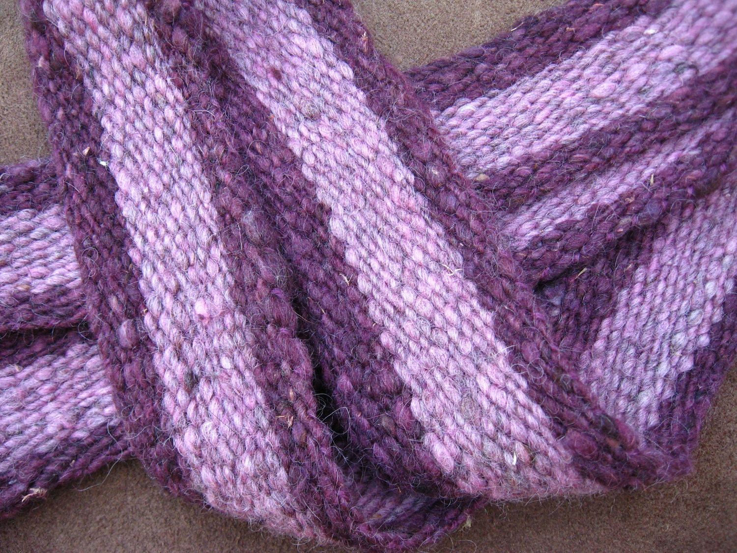Handspun Handwoven Wool Sash