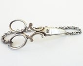 Steampunk Scissor Bracelet- Sterling Silver Ox