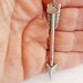 Steampunk Arrow Headband- Metal Headband- Silver- Hunger Games- Katniss Arrow