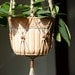 Macrame Plant Hanger- San Polo - Natural Hemp Hanging Basket- Handmade In Italy- Plant Jewelry-Sale Priced