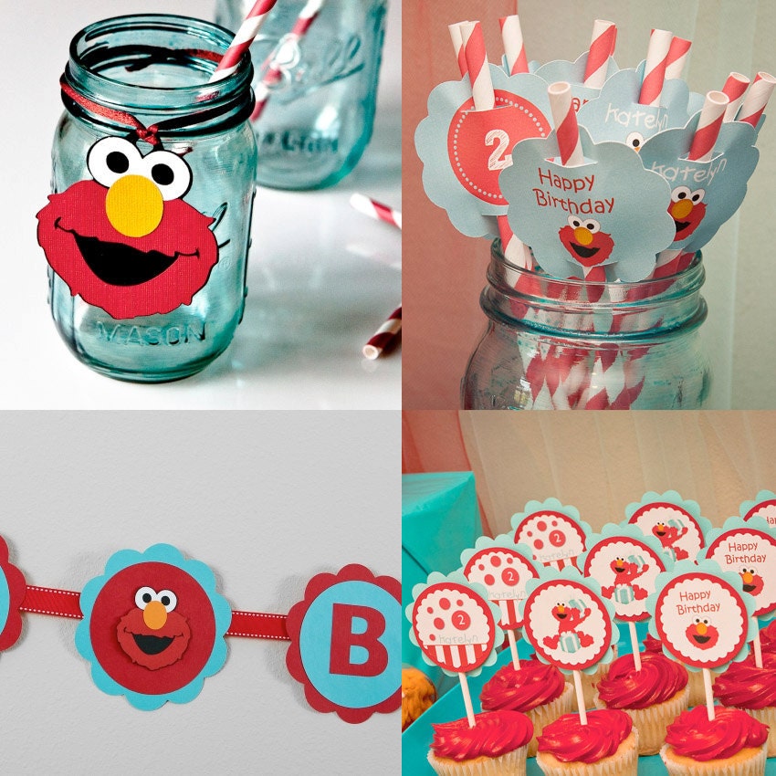 Elmo Party Package Birthday Sesame Street Collection