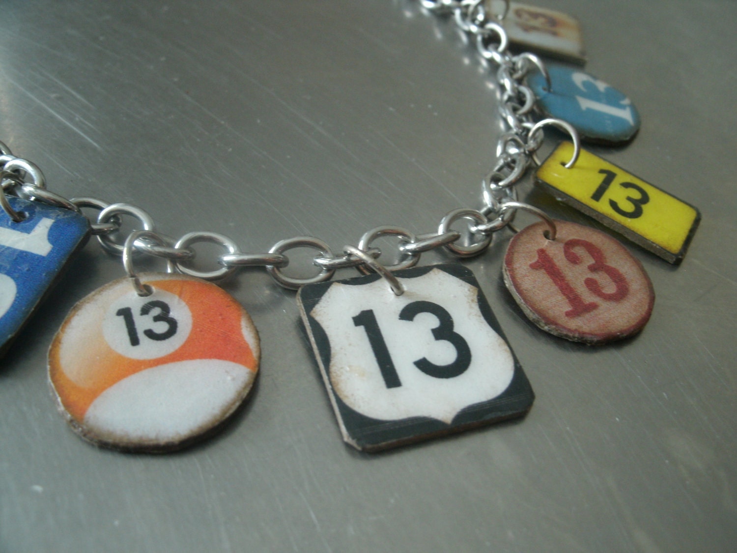 lucky number 13 bracelet