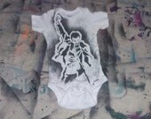 rock n roll baby onesie Freddie Mercury Queen music by Rainbow Alternative on Etsy