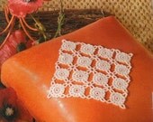 Crocheted Doily - Poppy